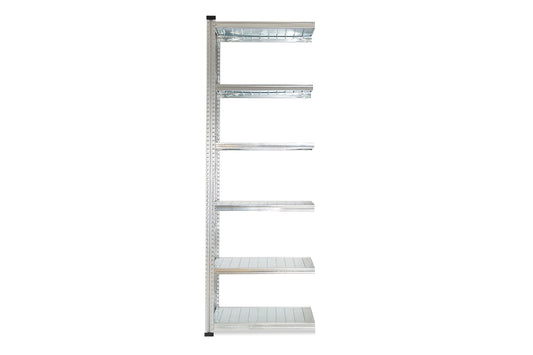 Metalsistem SUPER S1 Anbauregal 1972x635x320 mm sendzimirverzinkt mit 6 Böden