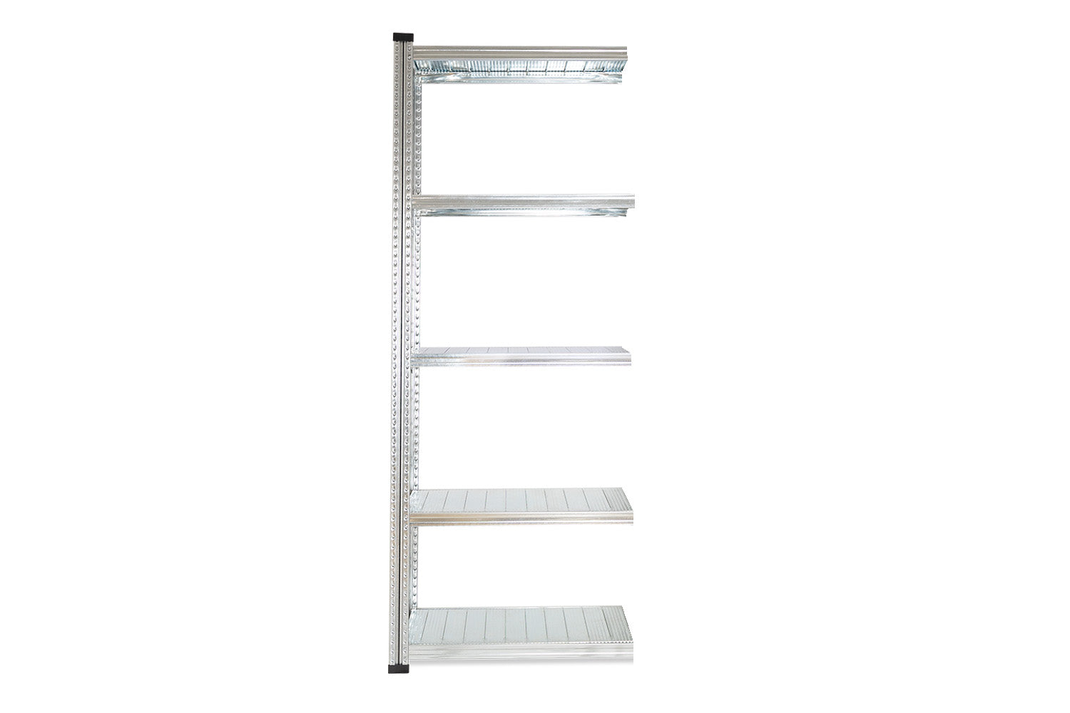 Metalsistem SUPER S1 Anbauregal 1972x1085x500 mm sendzimirverzinkt mit 5 Böden