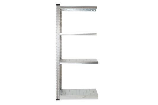 Metalsistem SUPER S1 Anbauregal 1972x935x320 mm sendzimirverzinkt mit 4 Böden