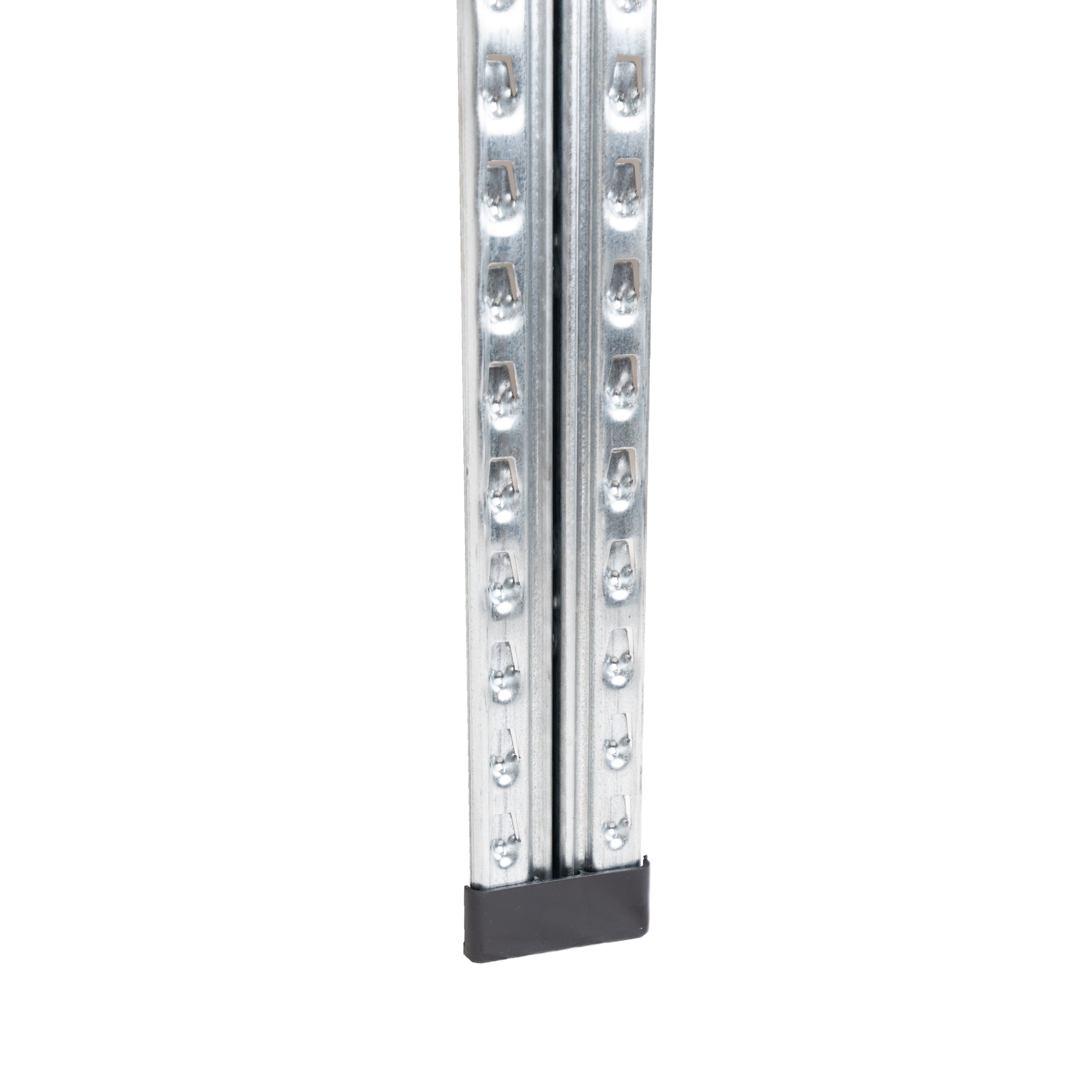 SUPER Regal: Pfosten mit unterer Abdeckkappe