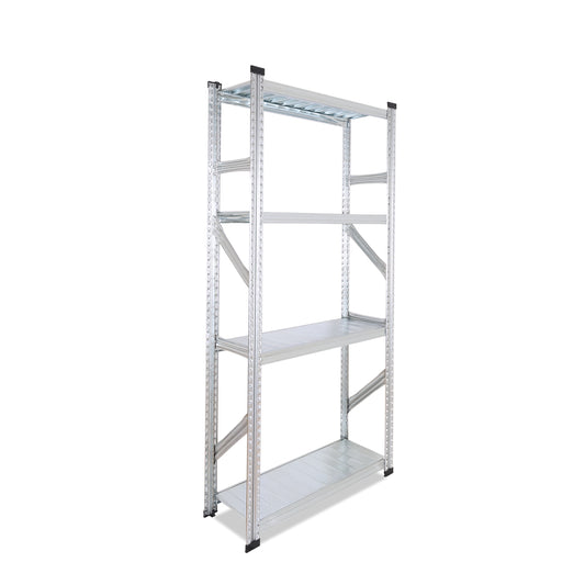 Metalsistem SUPER S1 Grundregal 1972x670x600 mm sendzimirverzinkt mit 4 Böden