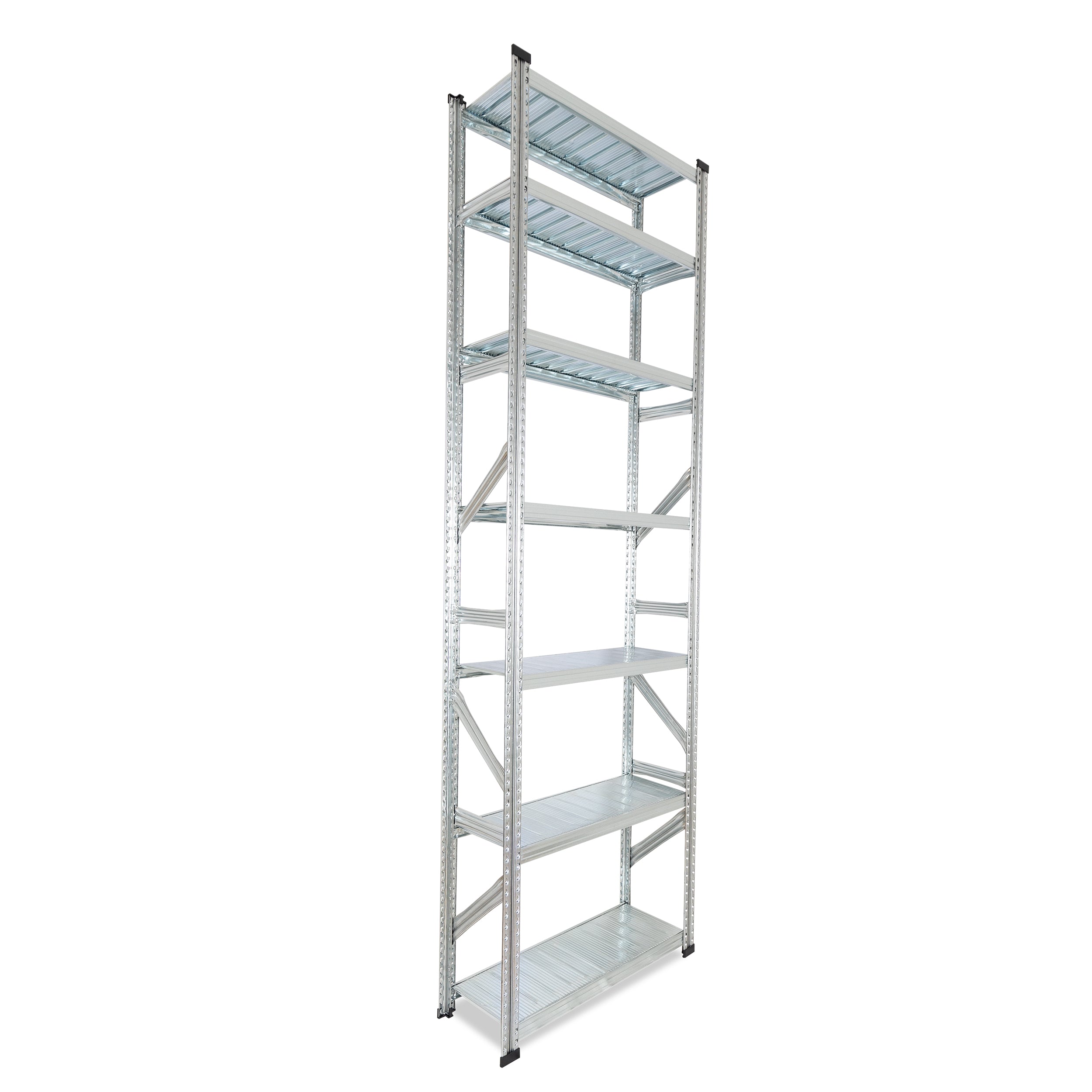 Metalsistem SUPER S3 Grundregal 3028x970x500 mm sendzimirverzinkt mit 7 Böden